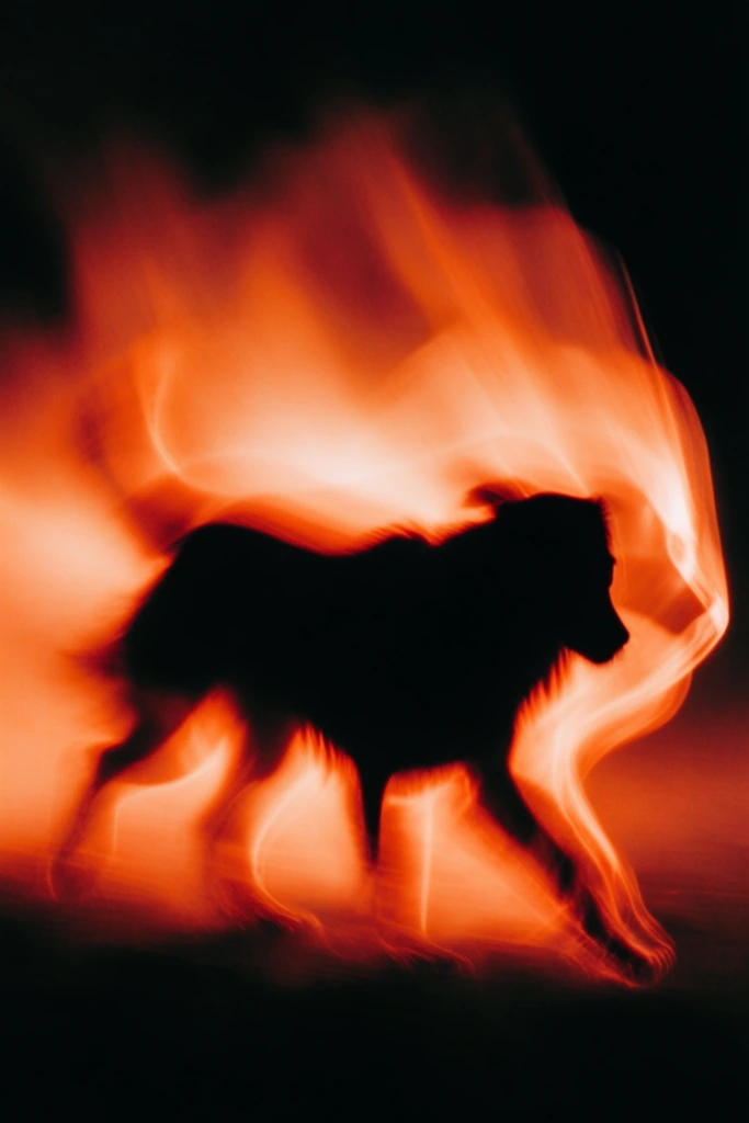 Nocturnal Kinetic Ember style AI image example 3