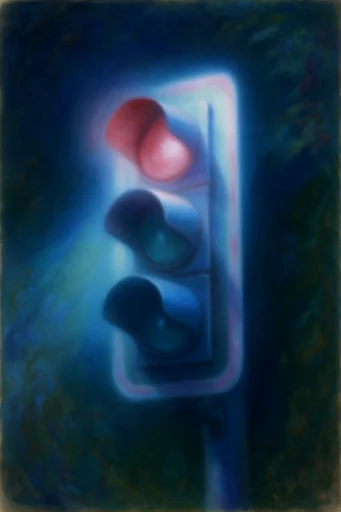 Ethereal Bioluminescent Nocturne style reference image — surreal soft-focus lighting