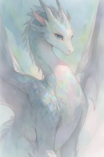 Ethereal Pastel Sketchbook style reference image — hazy dreamlike atmosphere