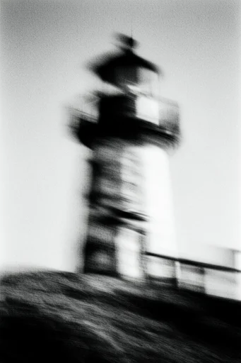 Kinetic Spectral Noir style reference image — shutter drag