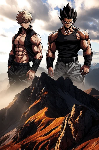 Bold Cel-Shaded Realism style reference image — bold ink outlines