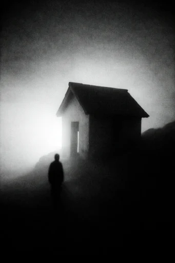 Ethereal Nocturnal Minimalism style reference image — atmospheric noir