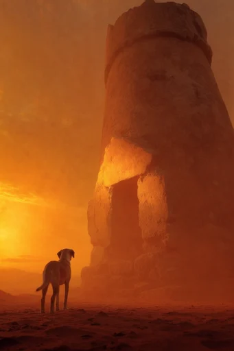 Amber Surrealist Horizons style reference image — dreamlike soft focus