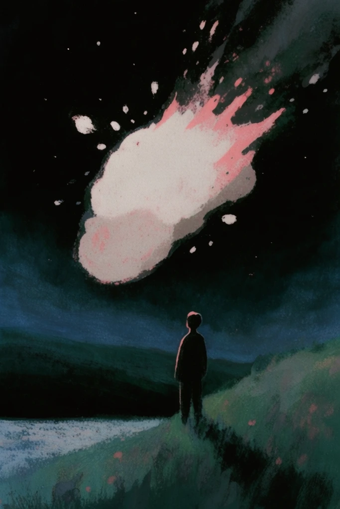 Moody Nocturnal Pastoral style AI image example 2