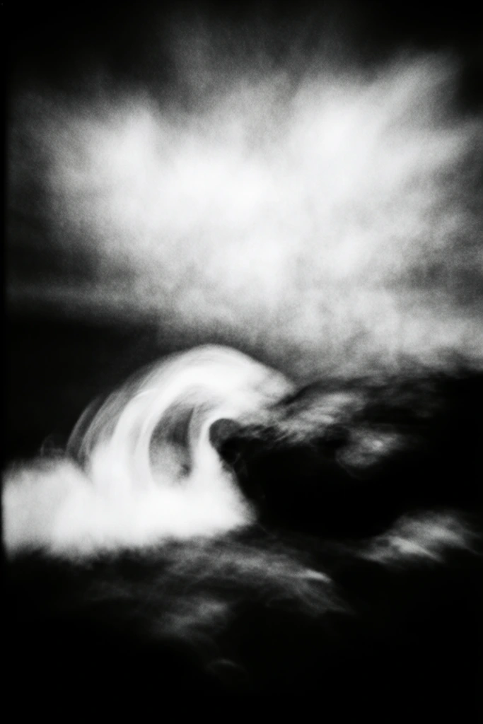 Monochrome Ethereal Tempest style AI image example 2