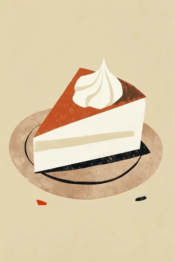 Modern Terracotta Noir style reference image — screenprint aesthetic