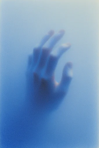 Luminous Ethereal Haze style reference image — grainy texture