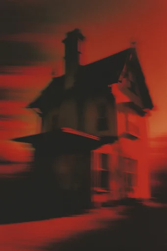 Crimson Nocturnal Blur style AI image example 4