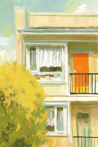 Luminous Impressionist Solitude style reference image — painterly brushstrokes