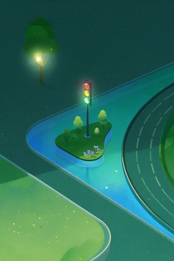 Whimsical Isometric Diorama style reference image — whimsical magical realism