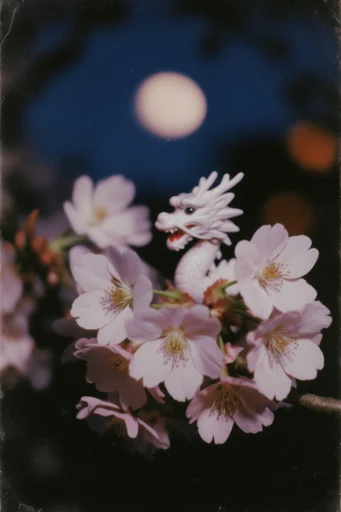 Nocturnal Twilight Melancholy style reference image — soft focus