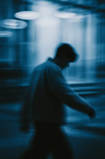 Ethereal Nocturnal Kinematics style reference image — long exposure motion blur