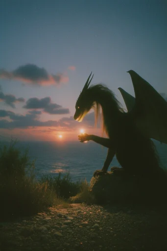Nostalgic Liminal Twilight style reference image — liminal space