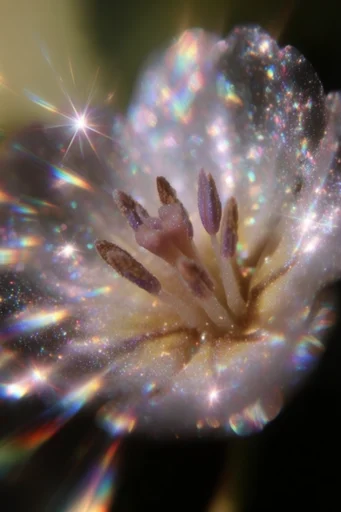 Luminous Prismatic Etherealism style reference image — cosmic stardust