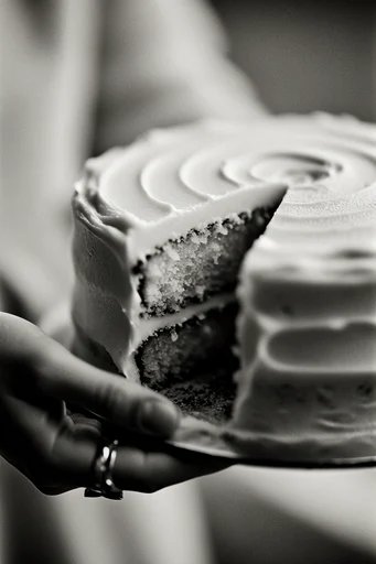 Visceral Monochrome Macro style reference image — sharp focus