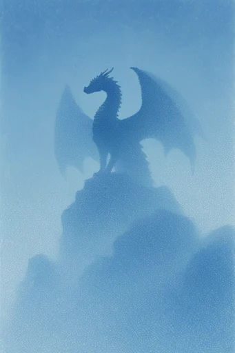 Ethereal Tonalist Minimalism style reference image — soft-focus silhouette