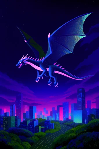 Ethereal Neon Noir style reference image — neon noir atmosphere