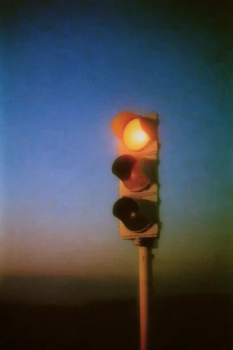 Nostalgic Liminal Twilight style reference image — twilight blue and amber
