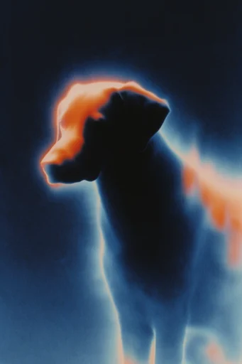 Spectral Thermal Noir style reference image — surreal light leak