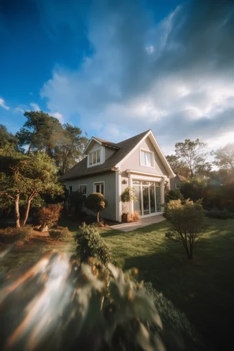 Ethereal Low-Angle Wonder style reference image — dreamy lens flare