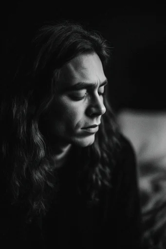 Intimate Chiaroscuro Noir moodboard — generate AI images in this style