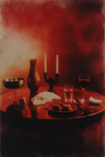 Spectral Pictorialist Noir style reference image — spectral silhouette