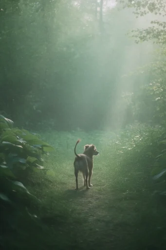 Ethereal Woodland Reverie style reference image — cinematic diffused light