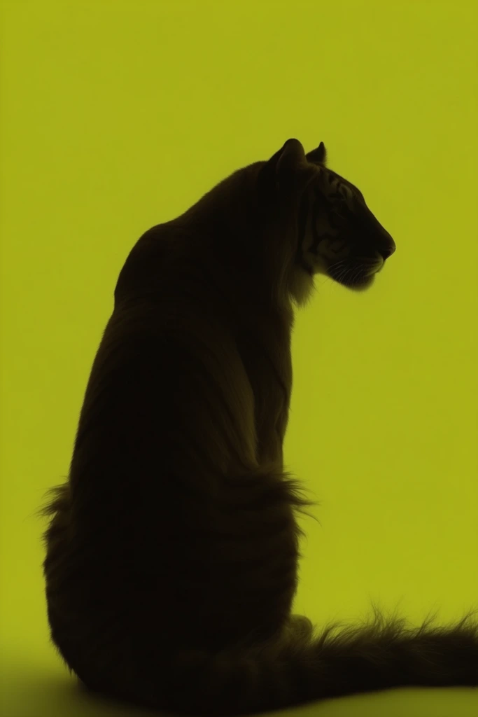 Cinematic Neon Silhouette style AI image example 3