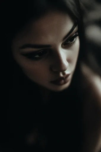 Cinematic Noir Realism style reference image — low-key cinematic noir