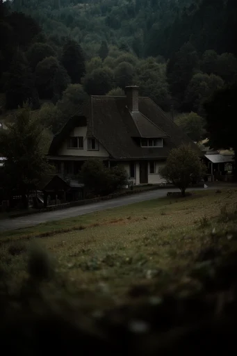 Cinematic Analog Introspection style AI image example 4