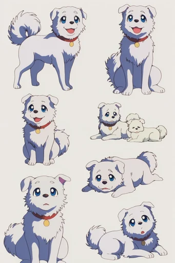 Nostalgic Anime Blueprint style reference image — hand-drawn charm