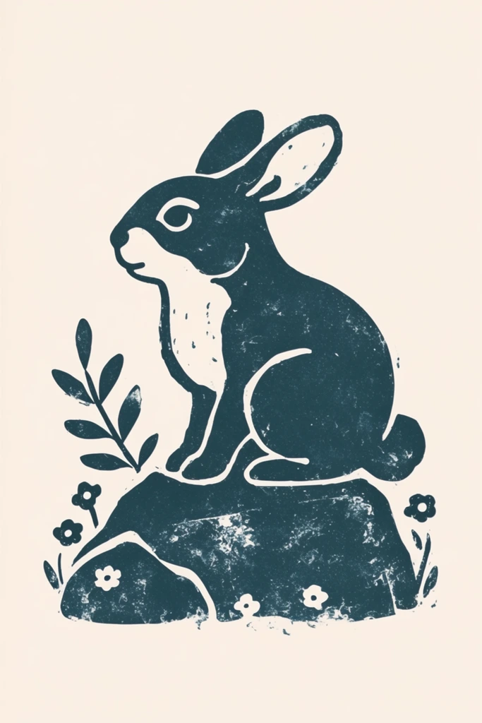 Vintage Graphic Mascotry style AI image example 3