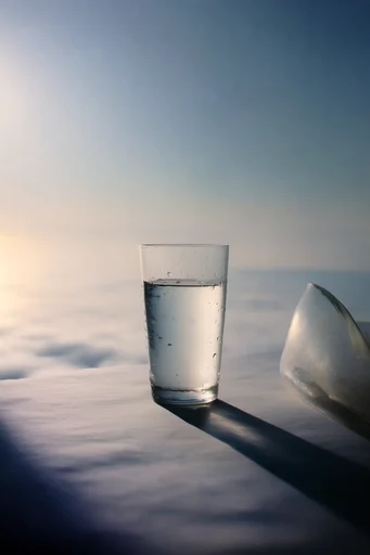 Ethereal Mirror Surrealism style reference image — glass-like perfect reflection