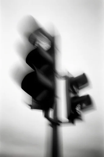 Ethereal Monochrome Motion style reference image — ghostly silhouettes