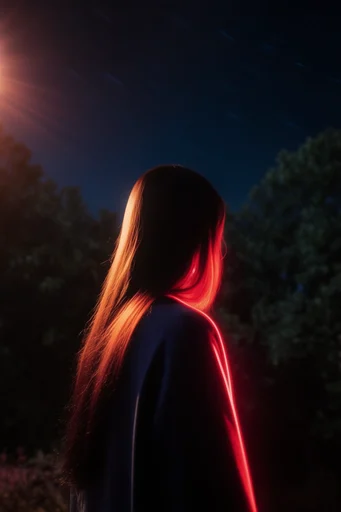Nocturnal Liminal Chroma moodboard — generate AI images in this style