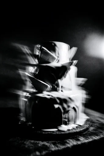 Spectral Kinetic Monochrome style reference image — chiaroscuro lighting