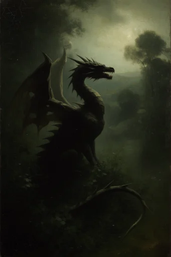 Moody Nocturnal Romanticism style reference image — romanticism style