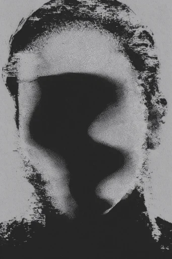 Acid Grime Halftone style reference image — gritty screenprint aesthetic