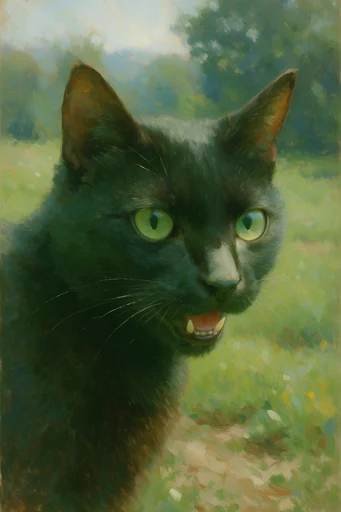 Luminous Impressionist Pastoral style reference image — vibrant pastoral palette