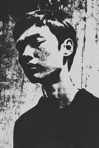 Analog Gritty Noir moodboard — generate AI images in this style