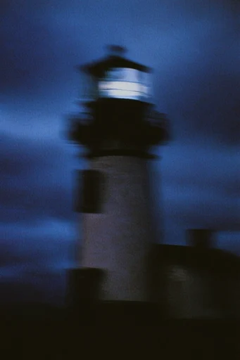 Nocturnal Spectral Blur style reference image — low-fidelity aesthetic