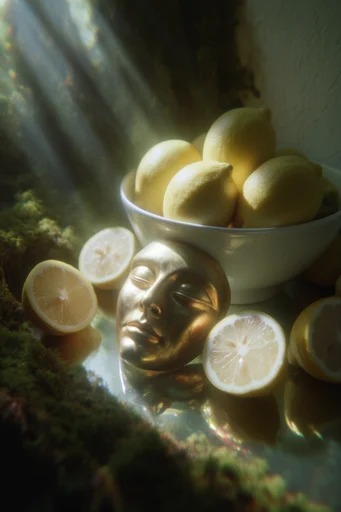 Oneiric Bio-Digital Surrealism style reference image — ethereal atmosphere