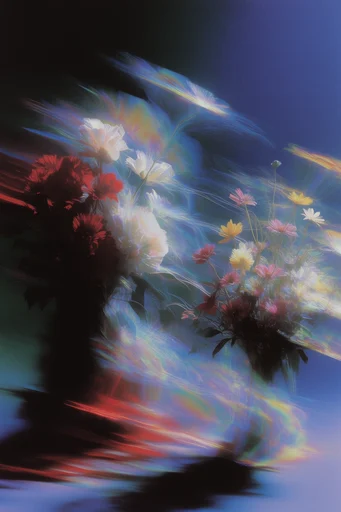 Iridescent Spectral Surrealism style reference image — surreal geometric abstraction