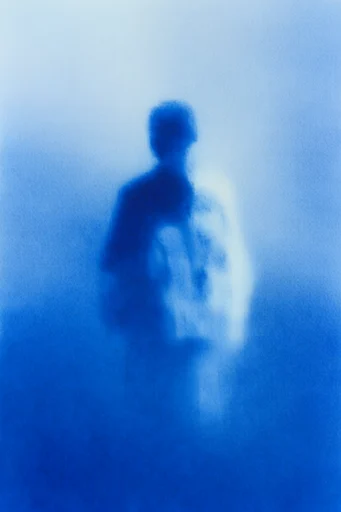 Ethereal Indigo Minimalism moodboard — generate AI images in this style