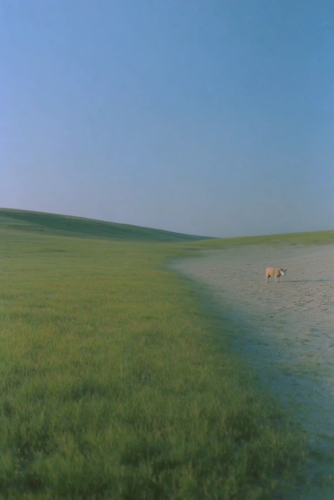 Surreal Pastoral Minimalism style AI image example 3