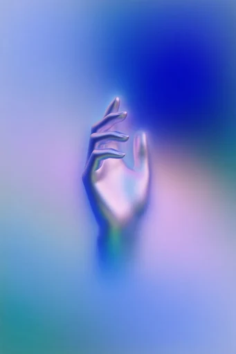 Refracted Neon Minimalism style reference image — minimalist architectural silhouette