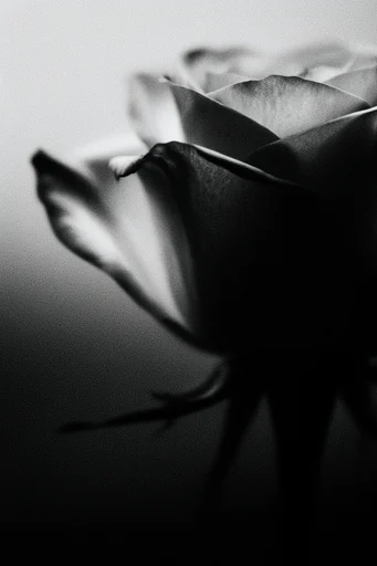 Cinematic Monochrome Noir style reference image — minimalist composition