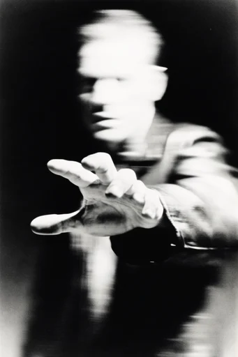 Kinetic Obsidian Glitch style reference image — motion blur photography