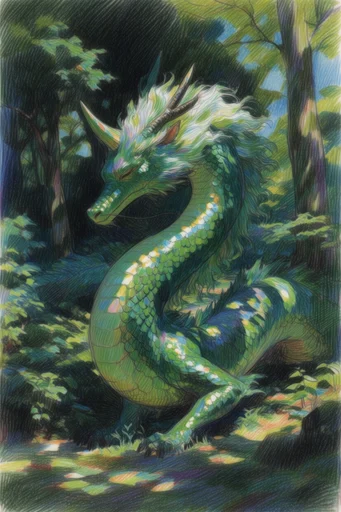 Luminous Nocturnal Hatchwork style reference image — nocturnal atmospheric lighting