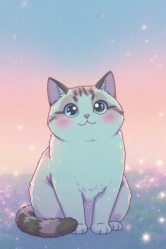 Ethereal Pastel Dreamcore style reference image — delicate line art